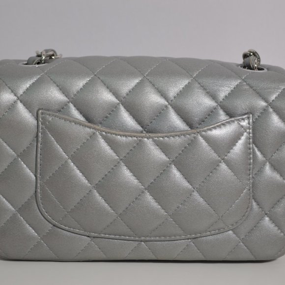 Chanel Silver Flap Bag - Picture 7 of 11